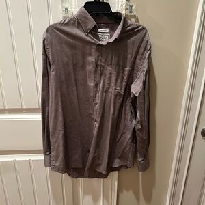 Jos. A. Bank Charcoal Casual Button-Down Shirt